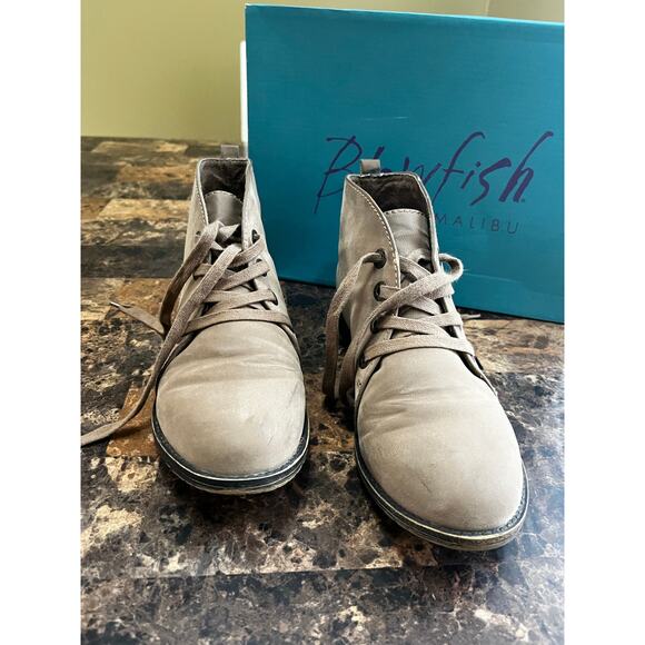 Blowfish Taupe Booties - Picture 1 of 10